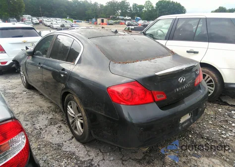 2012 Infiniti G37 Journey из США, поврежденный, VIN JN1CV6AP1CM621681